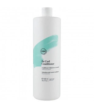 Дисциплінувальний кондиціонер для кучерявого й хвилястого волосся Conditioner 360 Be Curl, 1000 мл