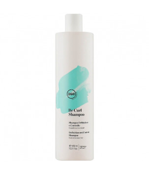 Дисциплінувальний шампунь для кучерявого й хвилястого волосся Shampoo 360 Be Curl, 450 мл