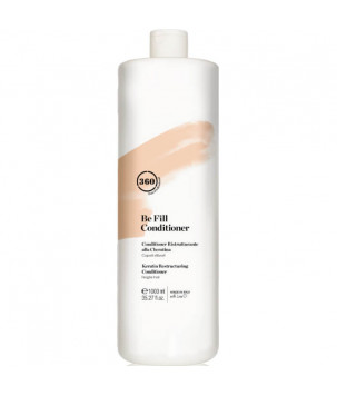 Живильний кондиціонер для волосся з кератином Conditioner 360 Be Fill, 1000 мл