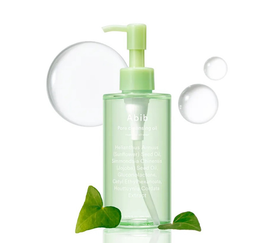 ABIB Pore Cleansing Oil Heartleaf Oil-Wash — гідрофільна олія для обличчя, 200 мл