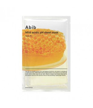 Abib Маска для гладкості та живлення шкіри обличчя Mild Acidic Ph Sheet Mask Honey Fit