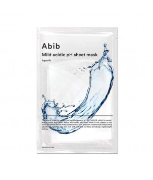 Abib Маска для гладкості та зволоження обличчя Mild Acidic Ph Sheet Mask Aqua Fit