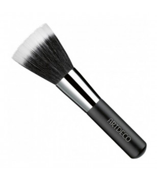 Кисточка для макияжа Make Up Brush Premium Quality ARTDECO серебряный, черный