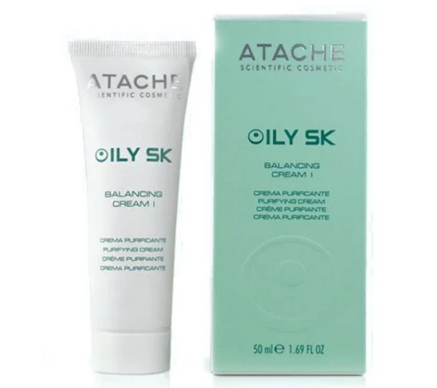 Балансуючий крем для жирної шкіри з акне Oily SK Balancing Cream I ATACHE, 50 мл