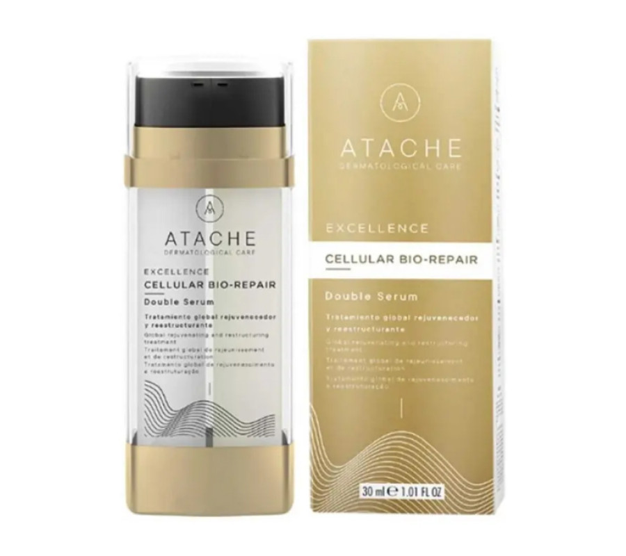 Подвійна сироватка для інтенсивного омолодження Excellence Cellular Bio- Repair Double Serum ATACHE, 30 мл