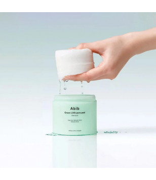 Abib Набір педів з кислотами для чутливої шкіри Green LHA Pore Pad Clear Touch