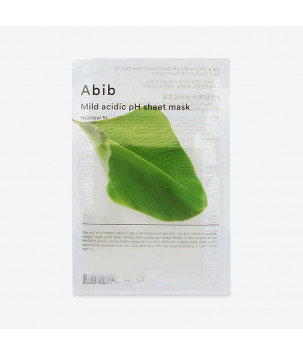 Abib Маска для гладкості та заскпокоєння обличчя Mild Acidic Ph Sheet Mask Heartleaf Fit