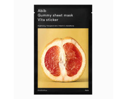 Abib Маска для сяяння шкіри Gummy Sheet Mask Vita