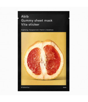 Abib Маска для сяяння шкіри Gummy Sheet Mask Vita