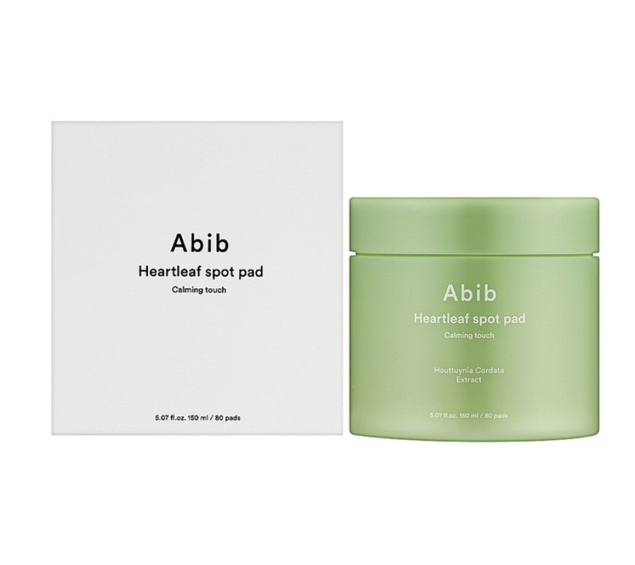 Заспокійливі диски Heartleaf Spot Pad Calming Touch Abib, 80 шт