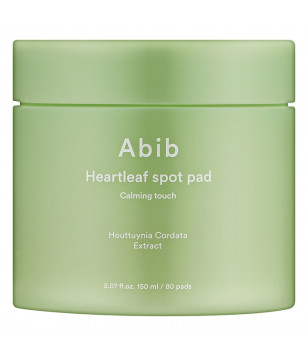 Успокаивающие диски для лица Heartleaf Spot Pad Calming Touch Abib, 80 шт