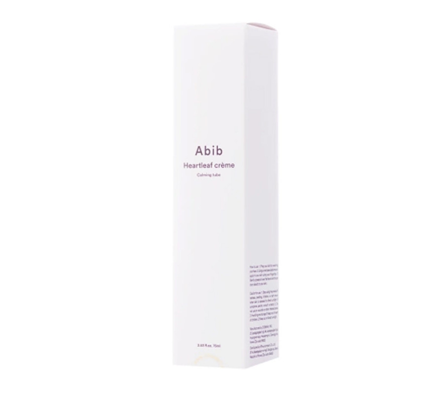 Заспокійливий крем для обличчя Heartleaf Creme Calming Tube Abib, 75 мл