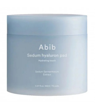 Увлажняющие пады для лица Sedum Hyaluron Pad Hydrating Touch Abib, 75шт
