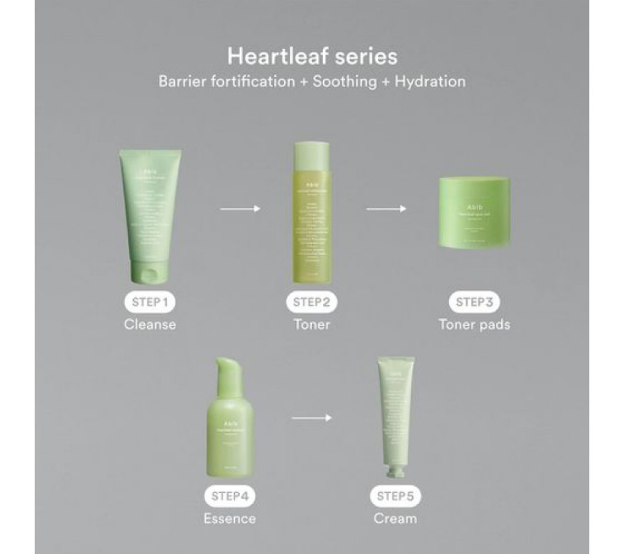Успокаивающий тонер для лица Heartleaf Calming Toner Skin Booster Abib, 200 мл