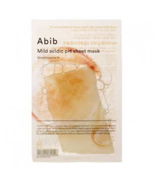 М'яка кислотна маска із глутатіоном Mild Acidic Ph Sheet Mask Glutathiosome ABIB, 30 мл