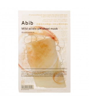 М'яка кислотна маска із глутатіоном Mild Acidic Ph Sheet Mask Glutathiosome ABIB, 30 мл