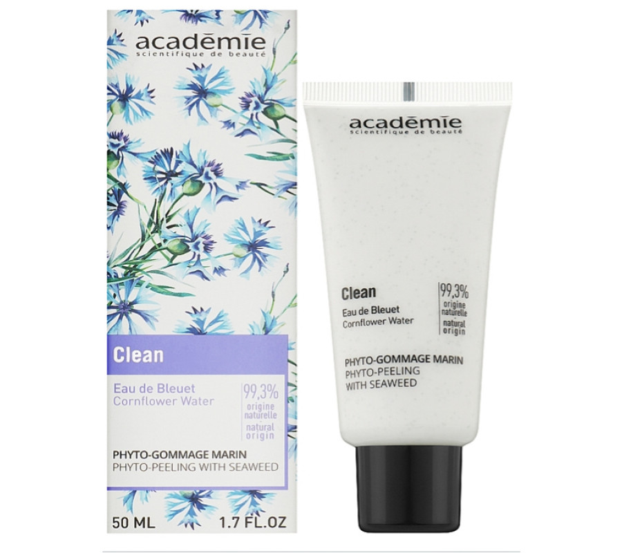 Растительный пилинг с водорослями Clean Phyto-Peeling With Seewead Academie, 50 мл