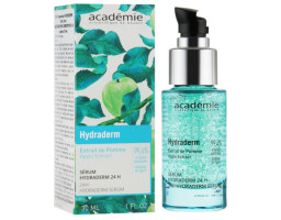 Суперзволожуюча сироватка з екстрактом яблука Visage Hydraderm Serum 24h Academie, 30 мл