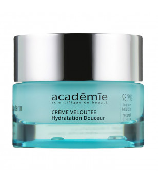 Зволожуючий крем для обличчя з екстрактом яблука Velvety Cream Hydrating Treatment Academie, 50 мл