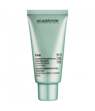 Маска для очищення пір з екстрактом грейпфрута Pure Purifying Pore Clearing Mask Academie, 50 мл
