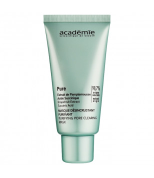 Маска для очищения пор с экстрактом грейпфрута Pure Purifying Pore Clearing Mask Academie, 50 мл