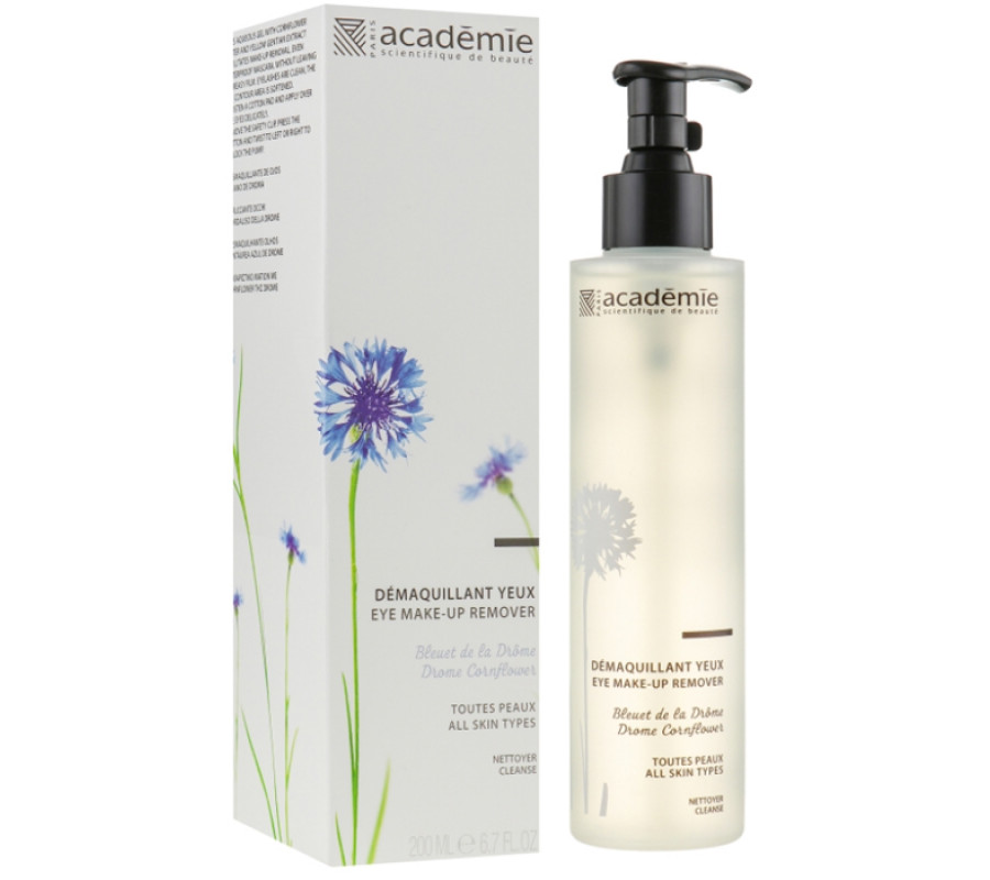 Средство для демакияжа глаз "Дромский василек" Eye Make-up Remover Academie, 200 мл