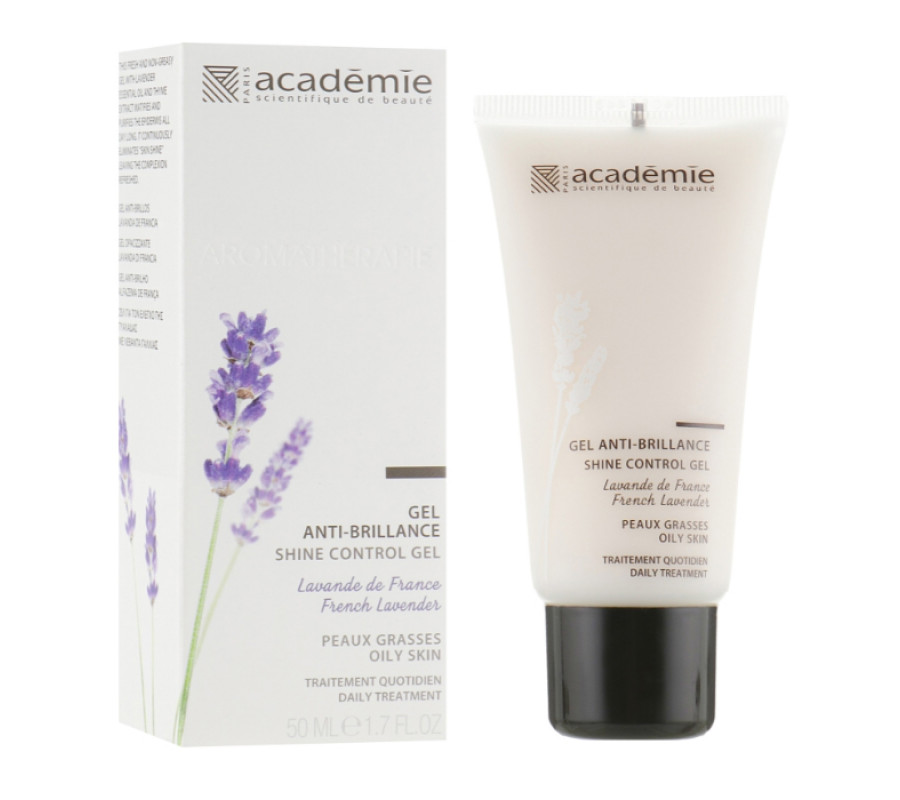 Гель-контроль блиску "Французька лаванда" Gel anti-brillance Academie, 50 мл