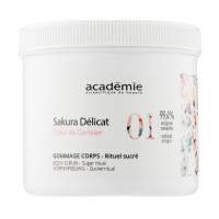 Скраб для тіла "Цукровий сироп" Sakura Delicat Body Scrub Academie, 60 мл