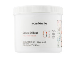 Скраб для тіла "Цукровий сироп" Sakura Delicat Body Scrub Academie, 60 мл