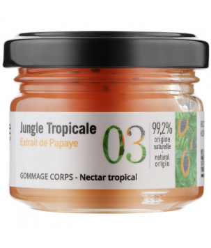 Скраб для тіла "Тропічний нектар" Jungle Tropicale Body Scrub Tropical Nectar Academie, 60 мл