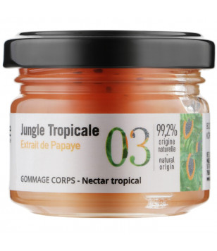 Скраб для тіла "Тропічний нектар" Jungle Tropicale Body Scrub Tropical Nectar Academie, 60 мл