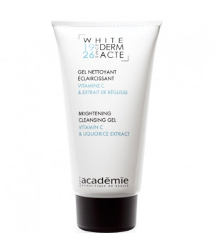 Освітлювальний очищувальний гель White Derm Acte Brightening Cleansing Gel Academie, 150 мл