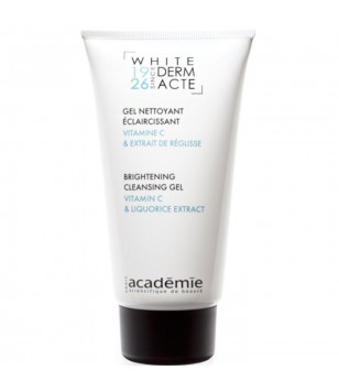 Осветляющий очищающий гель White Derm Acte Brightening Cleansing Gel Academie, 150 мл