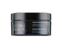 Двойные пилинг-патчи с гликолевой кислотой Derm Acte Double Sided Peel Pads Academie, 30шт