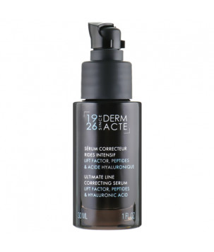 Сироватка від зморшок коригувальна з ліфтинг-фактором Derm Acte Ultimate Line Correcting Serum Academie, 30 мл