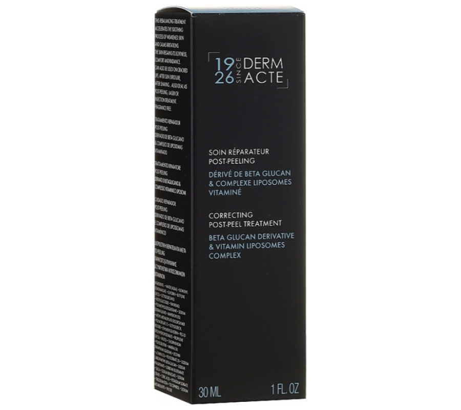 Корректирующий постпилинговый уход Derm Acte Correcting Post-Peel Treatment Academie, 30 мл