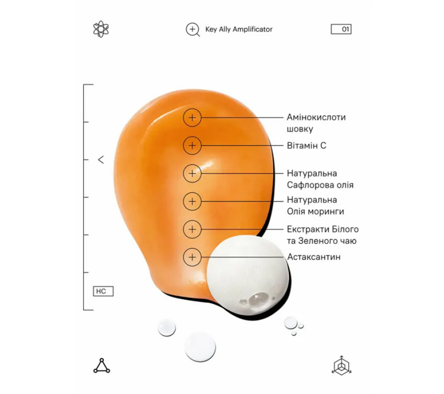 Засіб очищуючий Molecular Silk Amino Hydrating Cleanser Allies of Skin, 25 мл