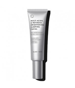 Пілінг нічний мультикислотний з ретинолом Multi Acids & Retinoid Brightening Sleeping Facial Allies of Skin, 5