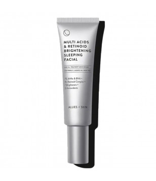 Пилинг ночной мультикислотный с ретинолом Multi Acids & Retinoid Brightening Sleeping Facial Allies