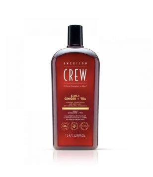 American Crew Средство 3 в 1 Official Supplier To Men 3 In 1 Ginger Tea Shampoo Conditioner And Body