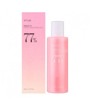Зволожуюче молочко для обличчя Peach 77% Niacin Conditioning Milk Anua, 150  мл
