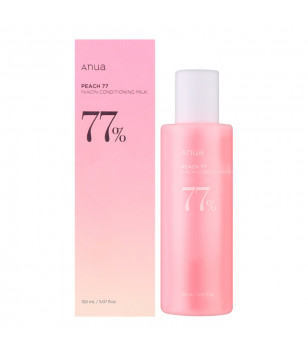 Зволожуюче молочко для обличчя Peach 77% Niacin Conditioning Milk Anua, 150  мл