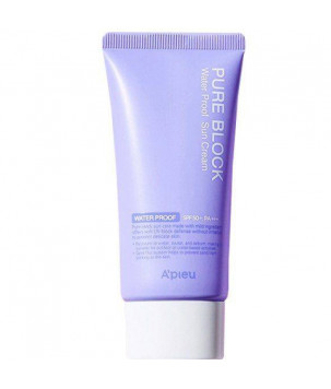 Водостойкий солнцезащитный крем для лица Pure Block Water Proof SPF50+ PA+++ A'pieu, 50 мл