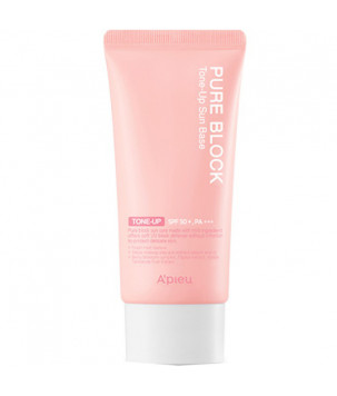 Солнцезащитная база под макияж Pure Block Tone Up Sun Base SPF50+ PA+++ A'pieu, 50 мл