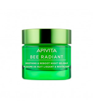 Apivita Нічний розгладжувальний гель-бальзам-детокс Bee Radiant Smoothing & Reboot Night Gel-Balm, 50 мл