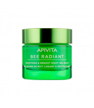 Apivita Ночной разглаживающий гель-бальзам-детокс Bee Radiant Smoothing & Reboot Night Gel-Balm, 50