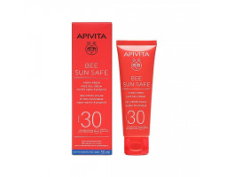 Apivita Bee Sun Safe Hydra Fresh Face — сонцезахисний крем-гель для обличчя, 50 мл