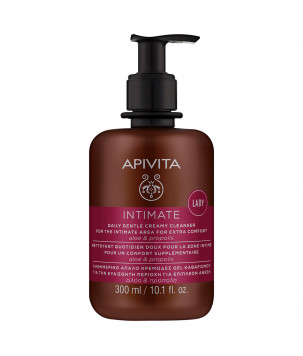 Apivita Ніжний кремоподібний очищувальний засіб для інтимної зони Intimate Lady Daily Gentle Creamy Cleanser,