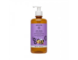 Apivita Ніжний шампунь із чорницею Mini Bees Gentle Kids Shampoo, 500 мл