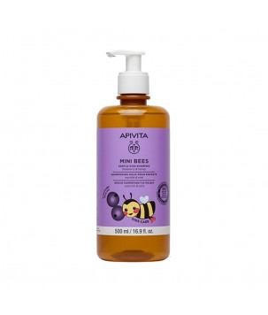 Apivita Ніжний шампунь із чорницею Mini Bees Gentle Kids Shampoo, 500 мл